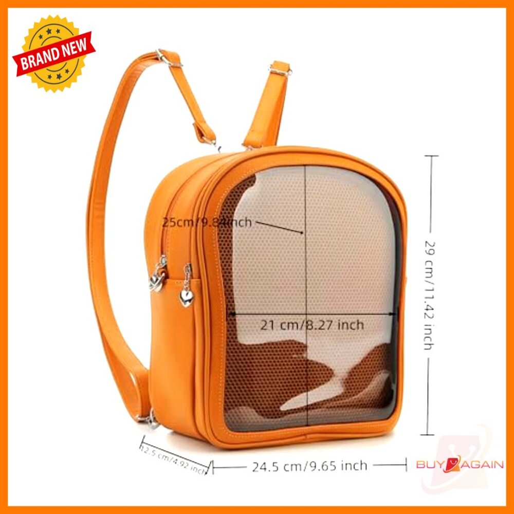 Clear Window Backpack With Removable Inserts For … - image 2